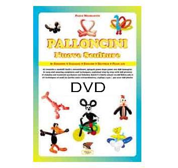 DVD-"Palloncini Nuove sculture"-Vol. 1 DVD-"Palloncini Nuove sculture"-Vol. 1